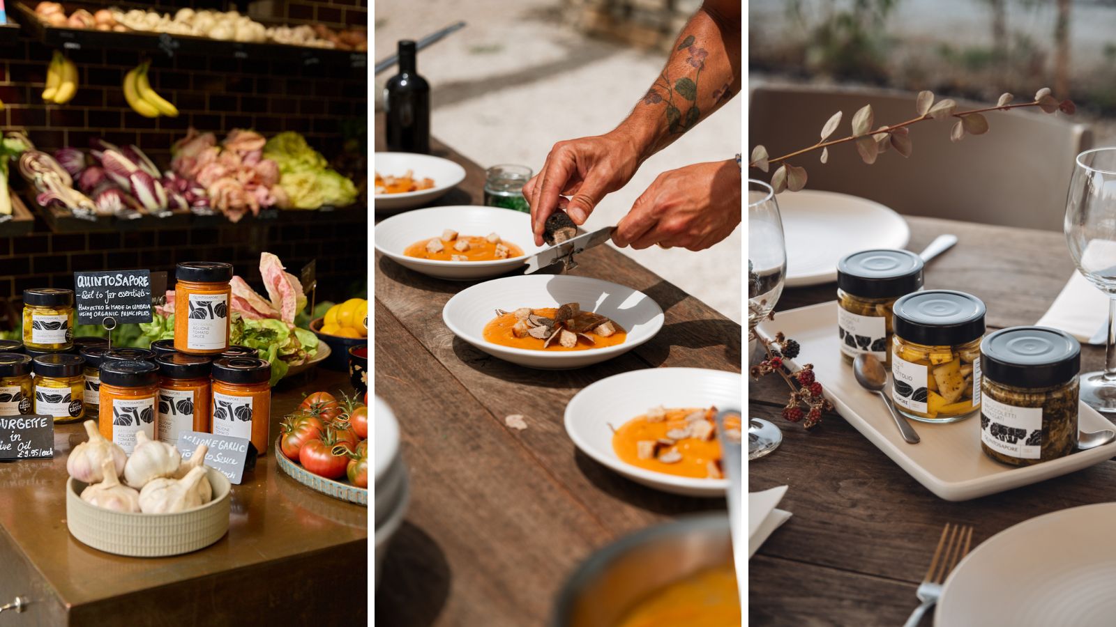 The business model of Quintosapore is diversified into four pillars. Events and soil-to-jar products are a growing revenue stream (photo's by Alessandro Zaccaro)